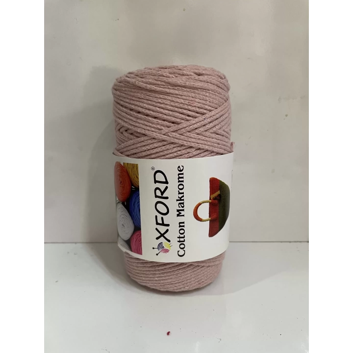 Toz Pembe cotton makrome 250gr