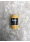 Koyu Sarı Soft Polyester Makrome