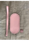 Pembe Oval Çanta Seti