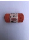 Pukka 5 mm Pamuk Makrome Turuncu