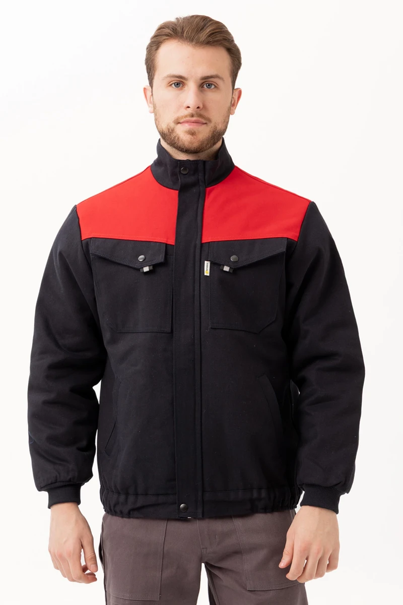 Avensis Kışlık Mont Kapitone Astar Rüzgar Geçirmez İş Montu Soğuk Hava Kıyafeti