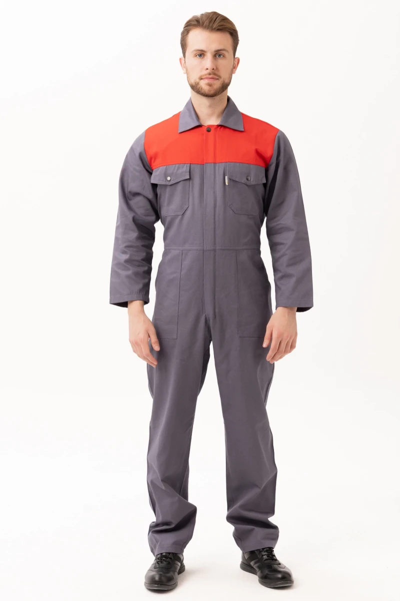 CARİCA YAZLIK TULUM GRİ-KIRMIZI