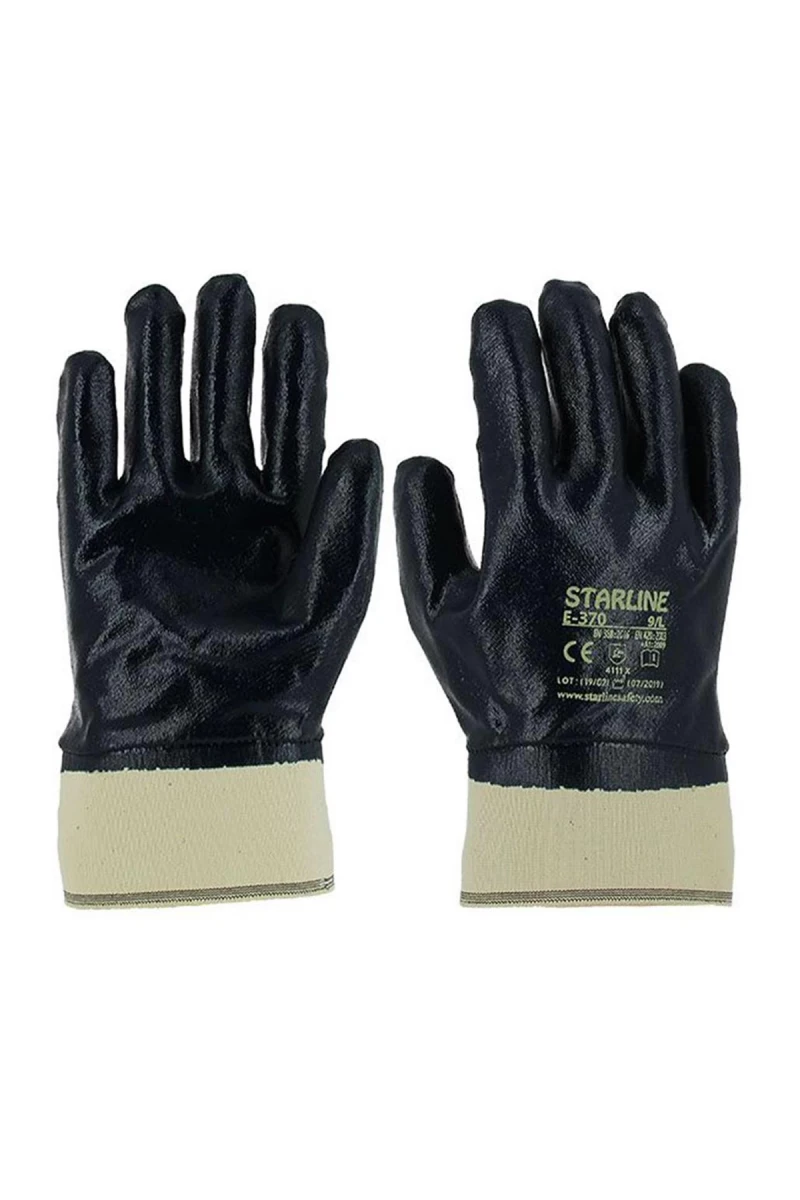 Starline E-370 Tam Kaplamalı Yüksek Dirençli Kaymaz Petrolcü Eldiveni