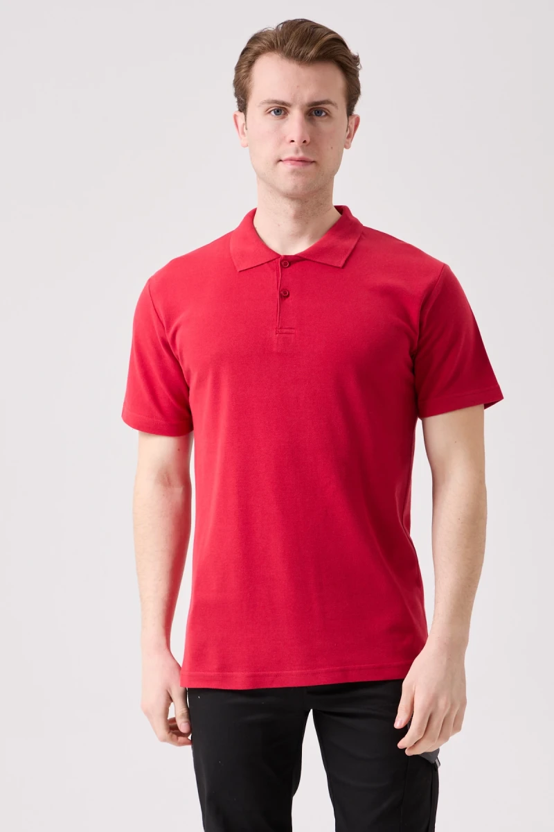 Galanthus Polo Yaka T-Shirt - Pamuklu, Nefes Alabilir, Klasik ve Şık Tasarım