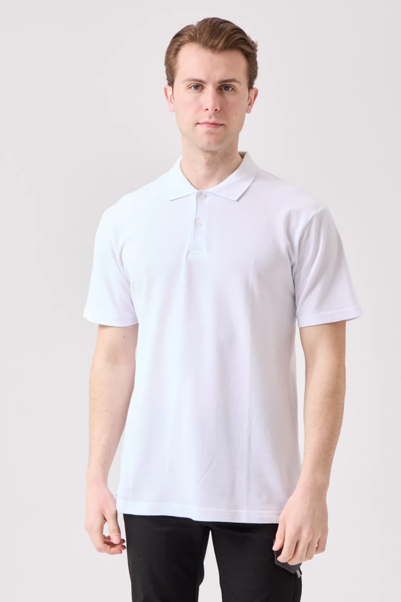 Galanthus Polo Yaka T-Shirt - Pamuklu, Nefes Alabilir, Klasik ve Şık Tasarım