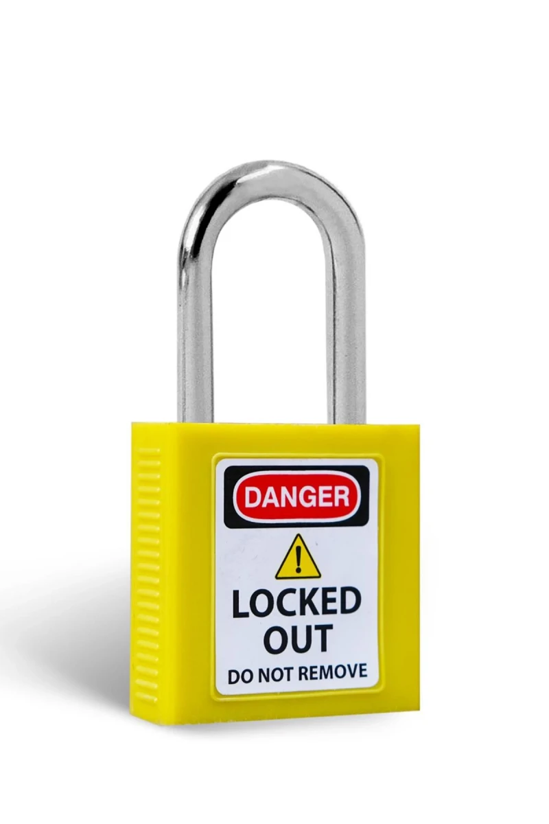 Emniyetli Asma Kilit – Yüksek Güvenlikli, Dayanıklı ve Renk Seçenekli İş Güvenliği Kilidi