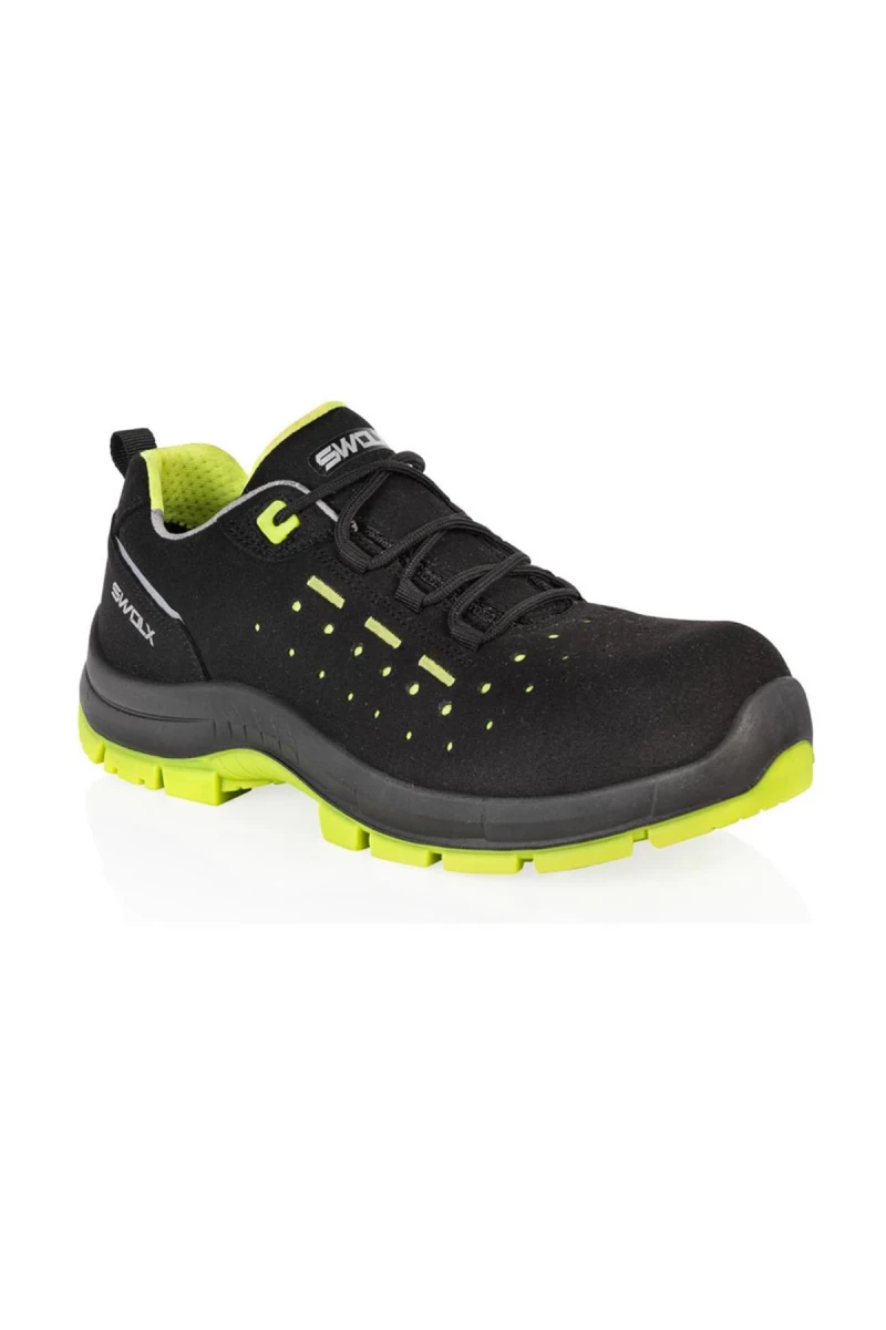 İş Ayakkabısı:Swolx Combo-X 110-S1P F.SARI-SİYAH