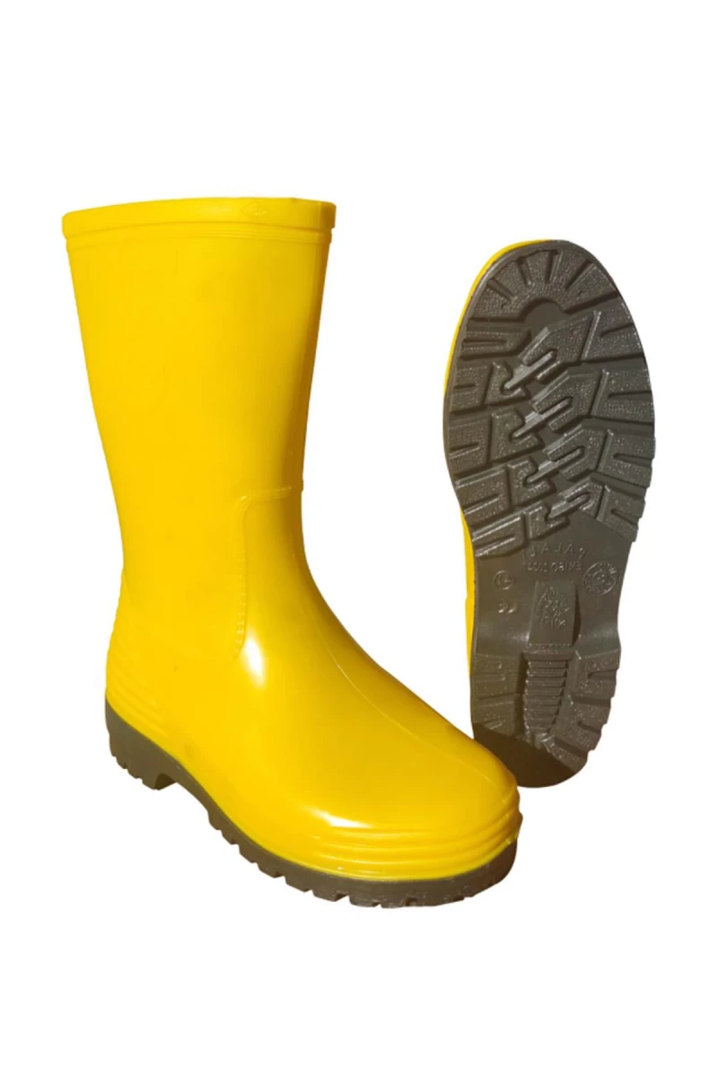 Palalı 103 Kısa Konçlu Su Geçirmez Kaymaz Tabanlı İş Çizmesi