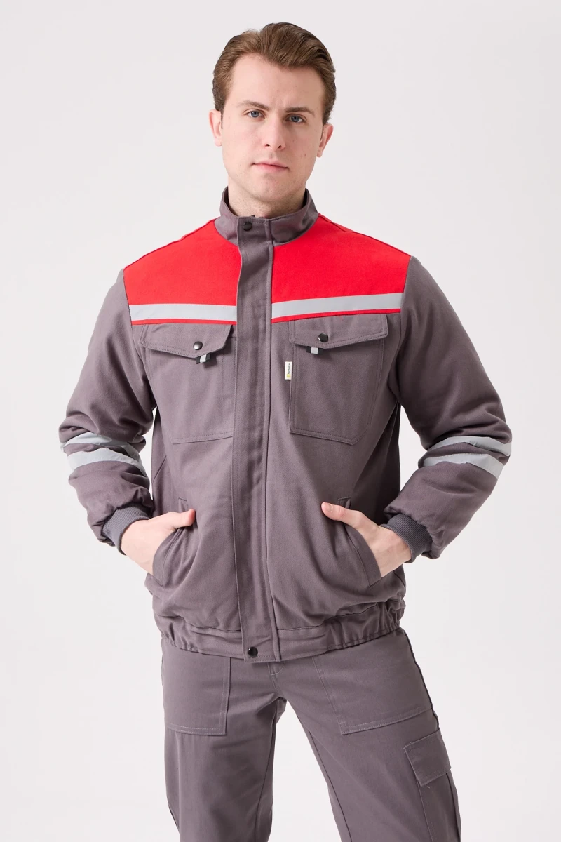 ROYAL KIŞLIK MONT İçi Kapitoneli Reflektörlü Sıcak Tutan Dayanıklı İş Montu