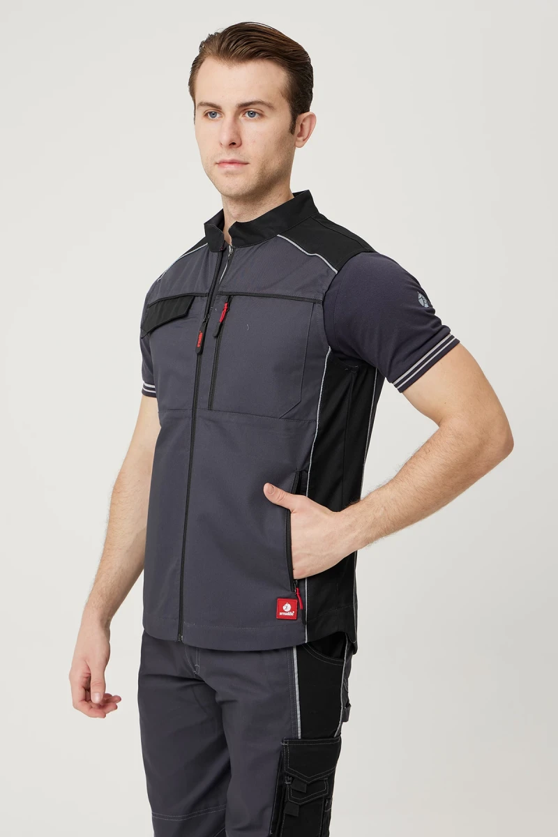 Allium Yazlık İş ve Outdoor Yelek - Hafif, Dayanıklı, Nefes Alabilir, Fonksiyonel Cepli