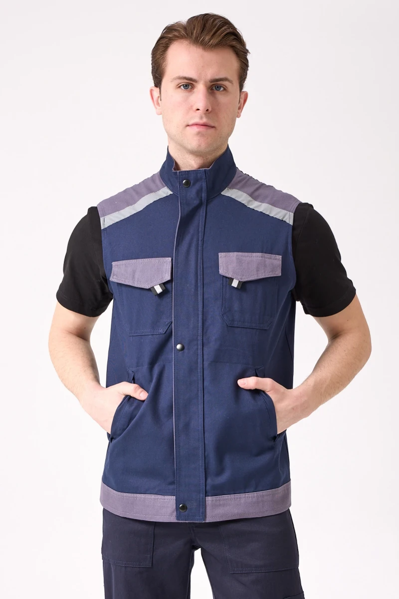 Blaze Yazlık İş Yeleği - Hafif, Nefes Alabilir ve Çok Cepli