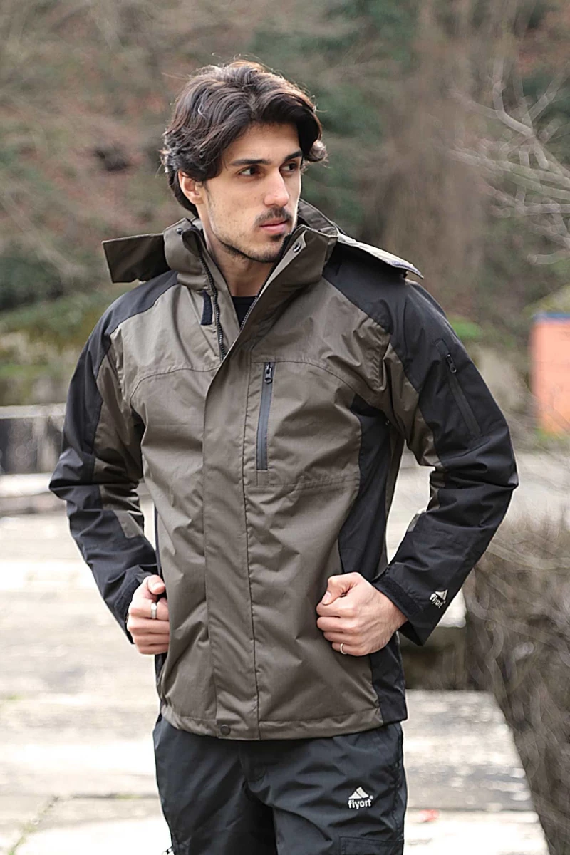 Fiyort FY 162 Sogne 3ü 1 Arada Su Geçirmez Mont Çıkarılabilir Polar Astarlı, Nefes Alabilen Outdoor Ceket