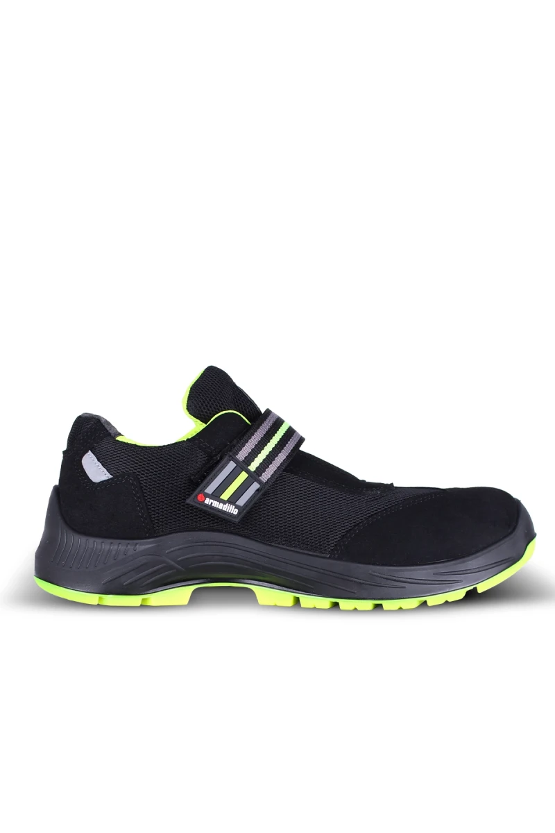 Armadillo 99300-Galanthus S1 Siyah-Sarı Kompozit Burunlu İş Ayakkabısı