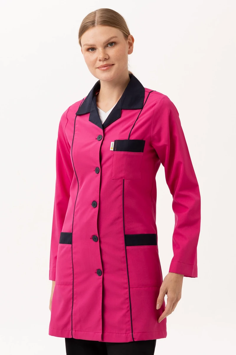 Bellis Kadın Önlük - Şık ve Dayanıklı, Cepli, Profesyonel ve Günlük Kullanıma Uygun