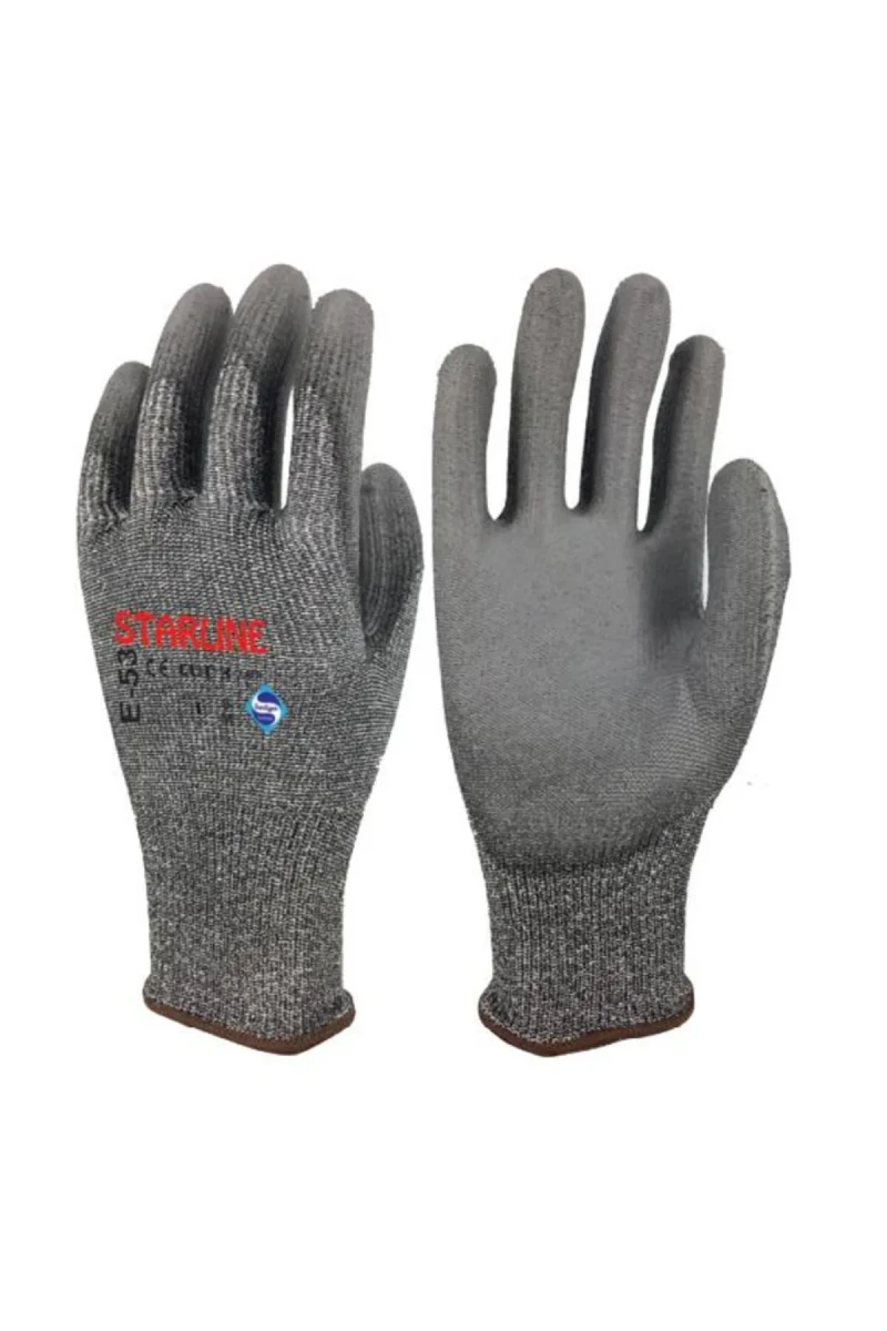 Starline E-53 Kesilmeye Dayanıklı Eldiven İş Güvenlik Eldiveni