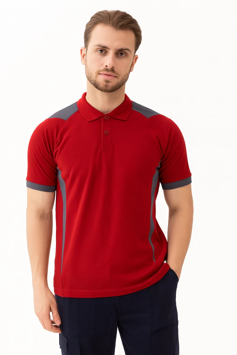 Flora Polo Yaka T-Shirt - Nefes Alabilir, Şık ve Rahat, Günlük ve İş Kullanımı İçin