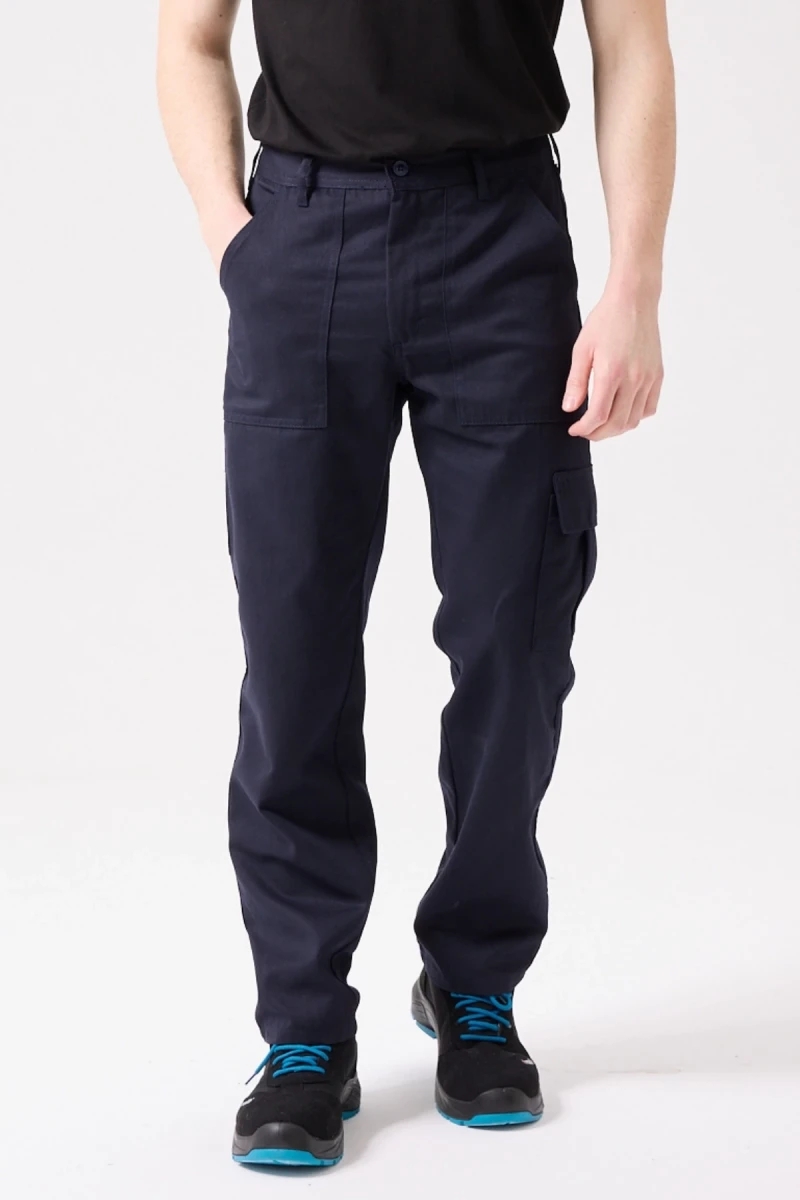 GALANTHUS TECHNİC PANTOLON Erkek Lacivert Kargo Cepli Rahat Kalıp Dayanıklı İş Pantolonu