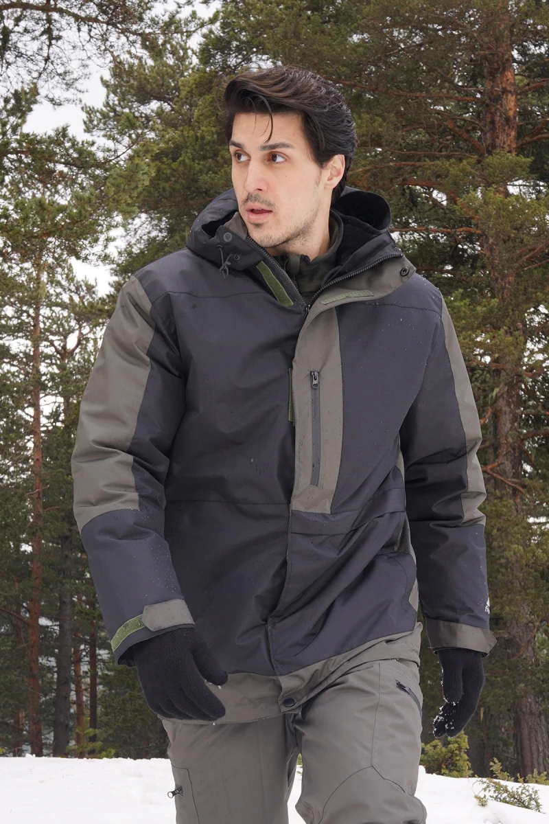 Mont: Fiyort FY 531 Yukon 3in1 Mont HAKİ-SİYAH