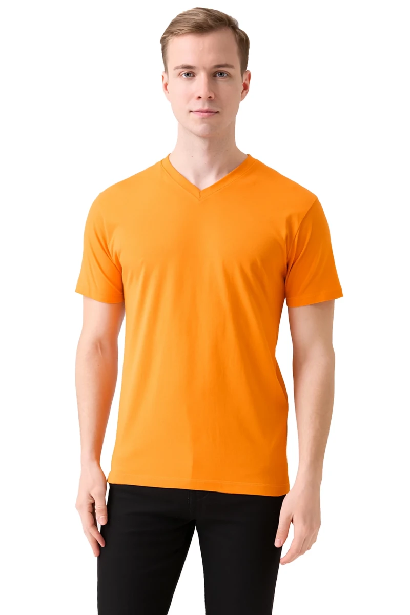 SAFE@WORK V Yaka Kısa Kol İş Tişörtü – Rahat, Nefes Alabilir ve Çok Renk Seçeneği