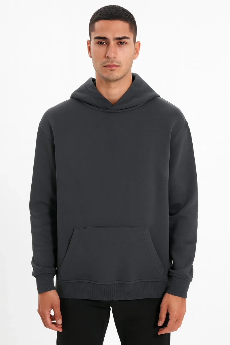 SANFORDS KORDONSUZ HOODIE – Erkek Kapüşonlu Sweatshirt