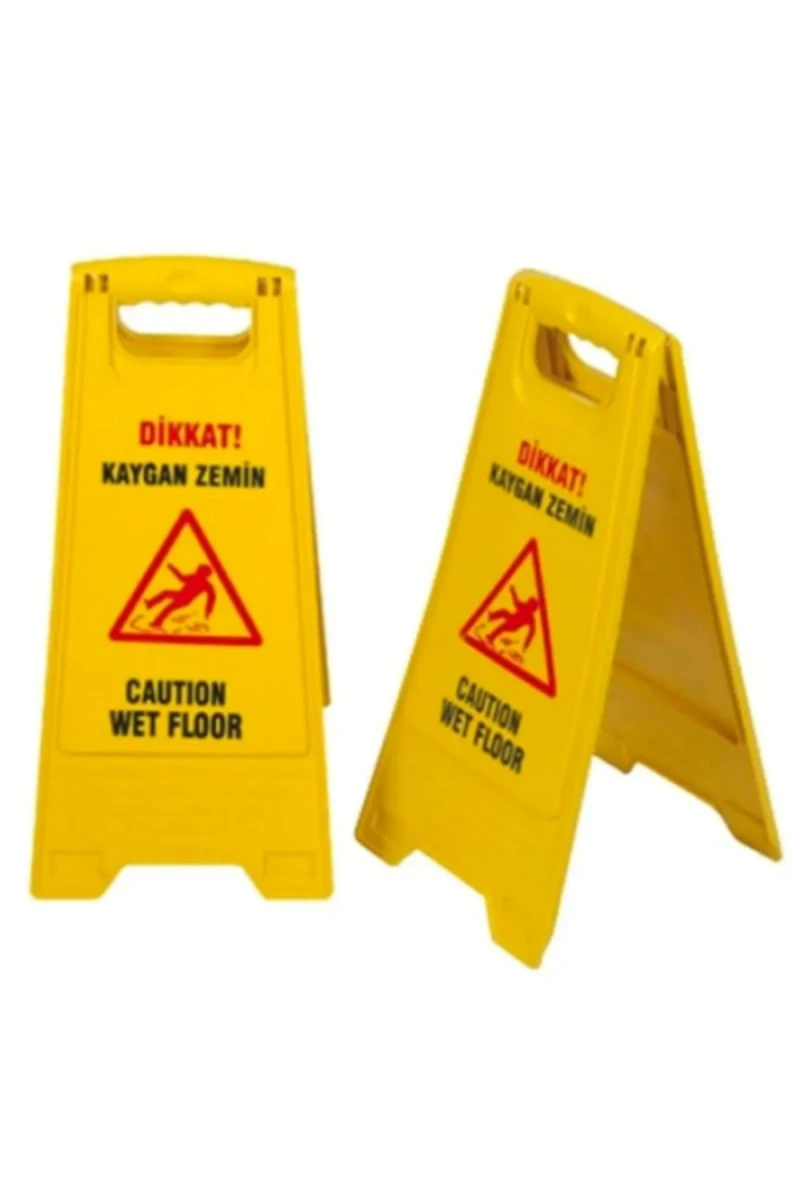 Panneau davertissement de sol glissant UT4001 - Signalisation de sécurité accrocheuse​