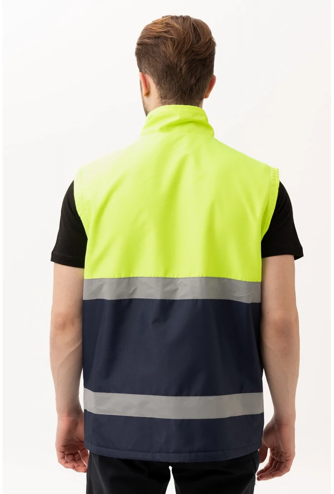 Pendula Mont - Soğuk Havalara Uygun Reflektörlü İşçi Montu – Yüksek Görünürlük