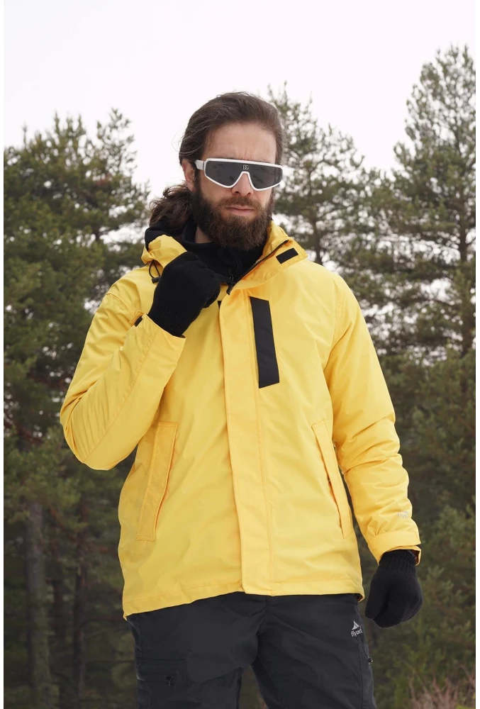 Fiyort FY 76 Floyen Polarlı Yağmurluk Mont Soğuk ve Yağmura Karşı Maksimum Koruma