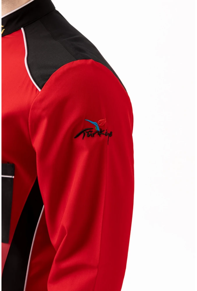 Crenata Şef Aşçı Ceketi - Şık ve Dayanıklı, Nefes Alabilir, Profesyonel Mutfak Kullanımı İçin