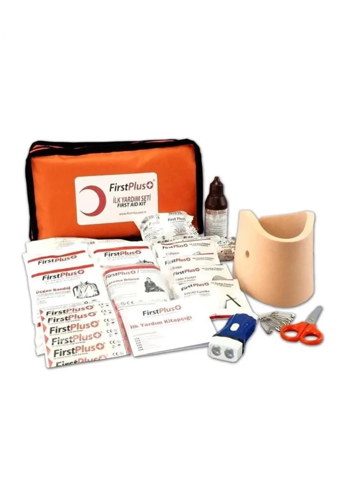 First Plus FP01103 Araç İlk Yardım Seti Taşınabilir Çantalı Acil Durum Kiti