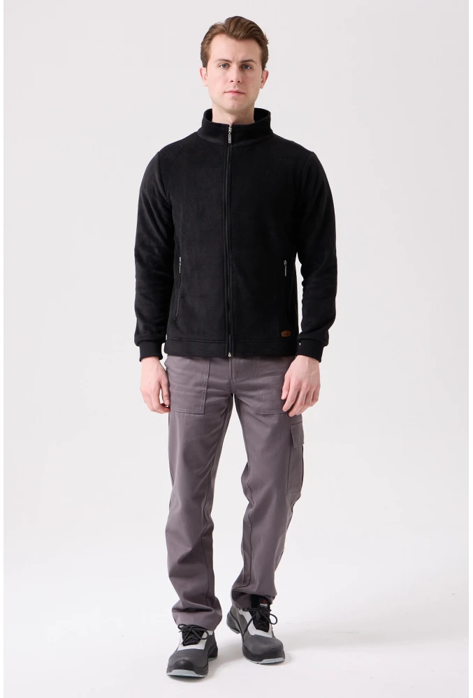 Galanthus Polar Mont Erkek Fermuarlı Sıcak Tutan Rahat ve Dayanıklı Kışlık Ceket