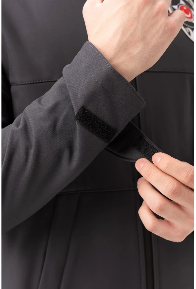 Güvenlik Kıyafetleri KM-Softshell Mont Su ve Rüzgar Geçirmez, Nefes Alabilen Özel Güvenlik Montu