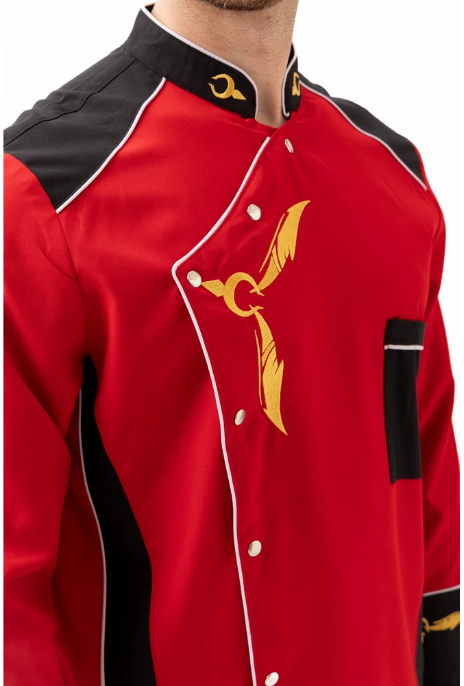 Crenata Şef Aşçı Ceketi - Şık ve Dayanıklı, Nefes Alabilir, Profesyonel Mutfak Kullanımı İçin