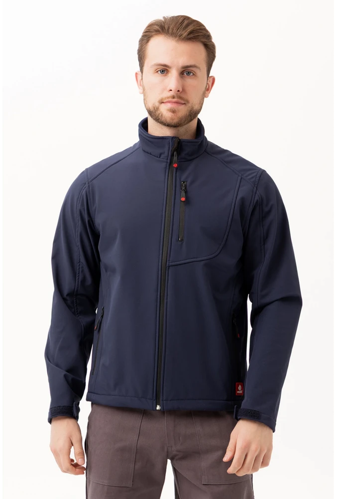 Salina Mont Erkek Su İtici Rüzgar Geçirmez Softshell Kışlık Outdoor Mont