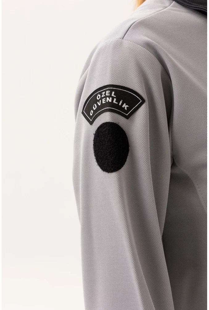 Özel Güvenlik Armalı Uzun Kollu Polo Tişört Profesyonel Görünüm ve Konfor