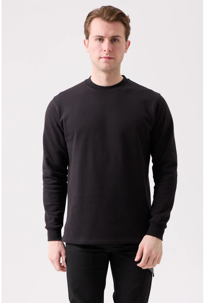 Galanthus Basic Sweatshirt - Uzun Kollu, Pamuklu, Rahat Kesim, Günlük ve İş Kullanımı İçin