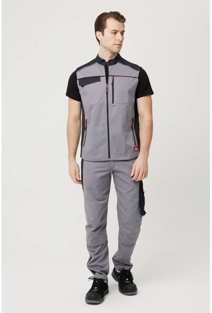 Allium Yazlık İş ve Outdoor Yelek - Hafif, Dayanıklı, Nefes Alabilir, Fonksiyonel Cepli