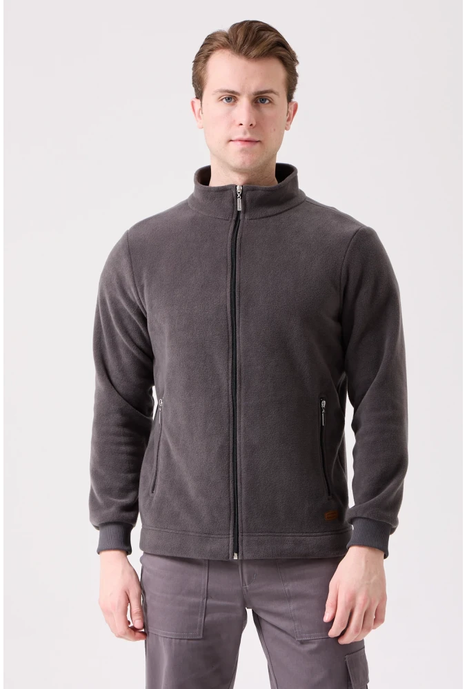 Galanthus Polar Mont Erkek Fermuarlı Sıcak Tutan Rahat ve Dayanıklı Kışlık Ceket