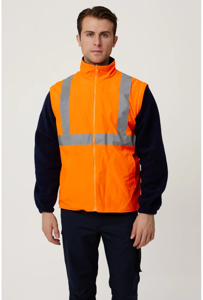 Eradium 5N1 Reflektörlü İş Güvenliği Parkası - Su ve Rüzgar Geçirmez, Yüksek Görünürlüklü Kışlık Mont