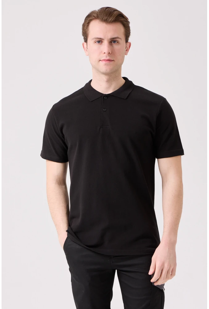 Galanthus Polo Yaka T-Shirt - Pamuklu, Nefes Alabilir, Klasik ve Şık Tasarım