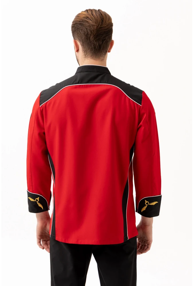 Crenata Şef Aşçı Ceketi - Şık ve Dayanıklı, Nefes Alabilir, Profesyonel Mutfak Kullanımı İçin