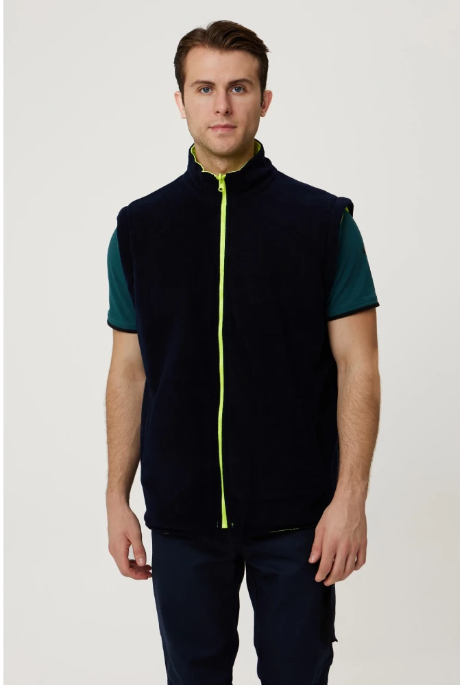 Eradium 5N1 Reflektörlü İş Güvenliği Parkası - Su ve Rüzgar Geçirmez, Yüksek Görünürlüklü Kışlık Mont