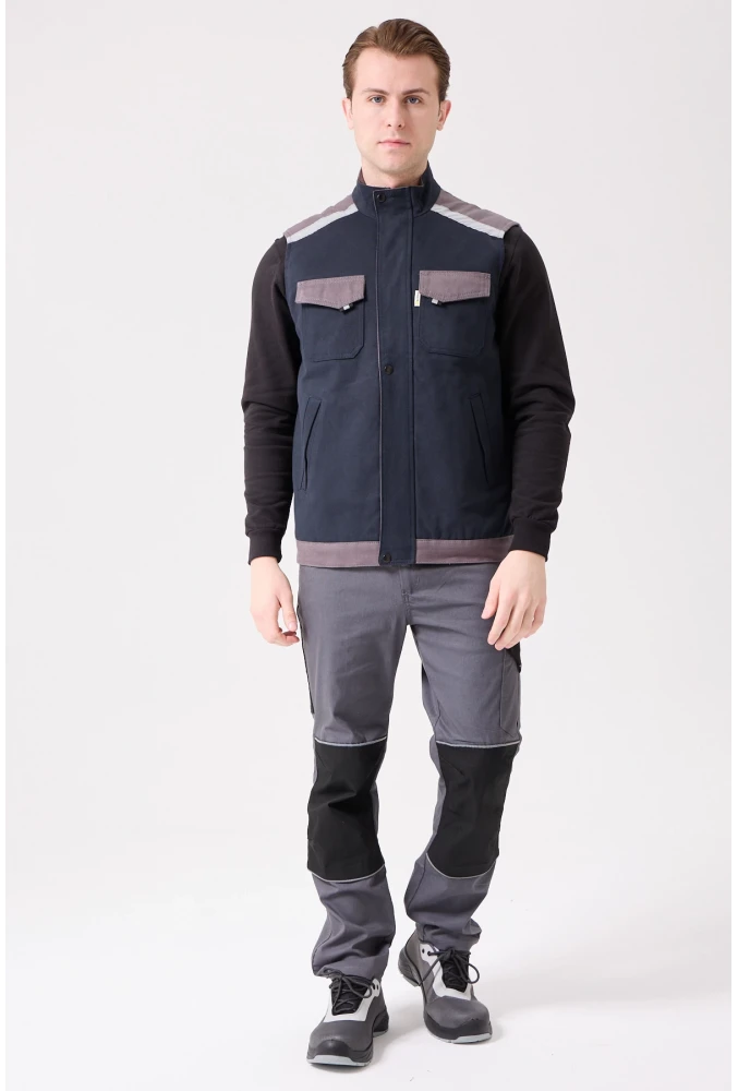 Blaze Kışlık İş Yeleği - Sıcak Tutucu, Rüzgar Geçirmez, Fonksiyonel Cepli