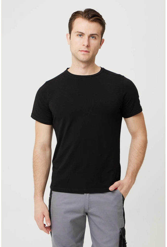 Allium Basic T-Shirt - Pamuklu, Nefes Alabilir, Klasik ve Rahat Kesim