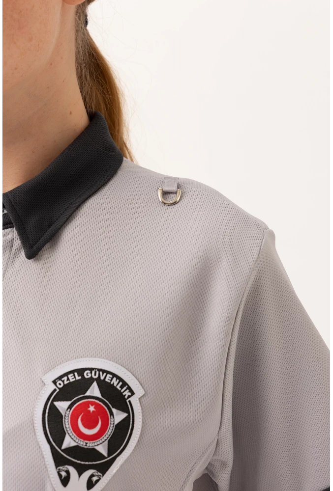 MÜNİH GÜVENLİK T-SHİRT UNİSEX | Güvenlik Görevlisi Polo Yaka Tişört, Personel Üniforma, İş Kıyafeti