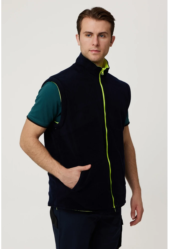 Eradium 5N1 Reflektörlü İş Güvenliği Parkası - Su ve Rüzgar Geçirmez, Yüksek Görünürlüklü Kışlık Mont