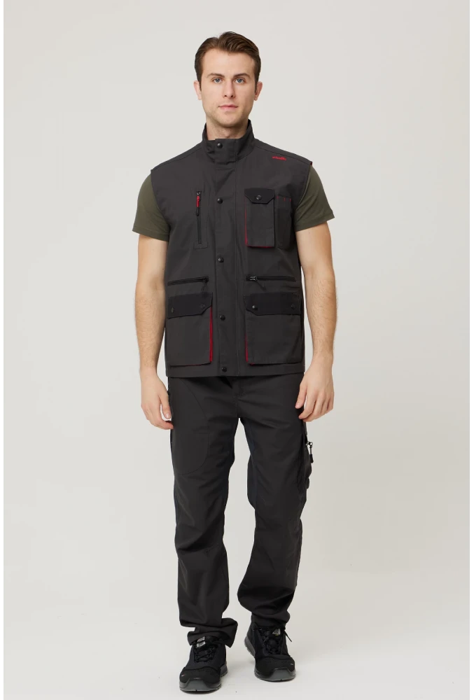 Galium İş ve Outdoor Yelek - Hafif, Dayanıklı, Çok Cepli, Fonksiyonel Tasarım