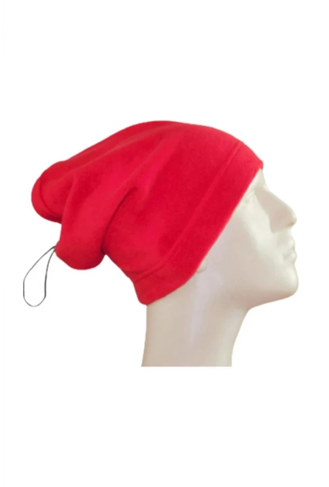 Bağcıklı Polar Bere Boyunluk Çift Kullanım Sıcak ve Konforlu Tasarım