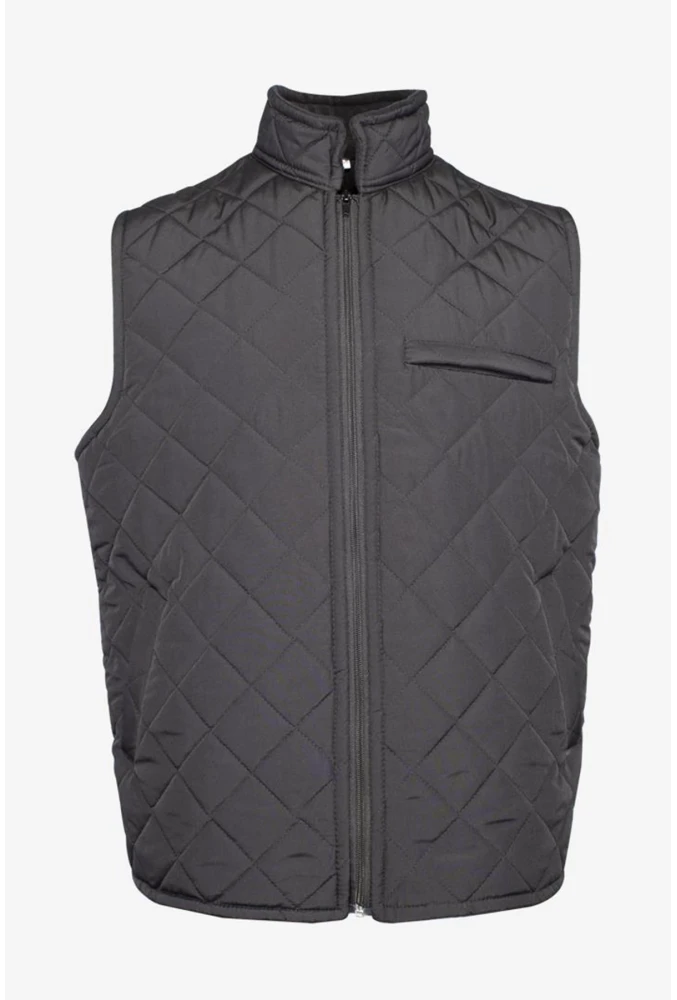 Micro desenli iş yeleği çift cepli kışlık iç giyim koruyucu mont yelek erkek