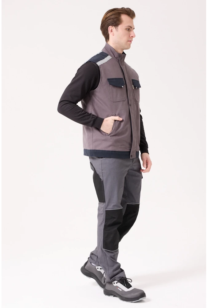 Blaze Kışlık İş Yeleği - Sıcak Tutucu, Rüzgar Geçirmez, Fonksiyonel Cepli