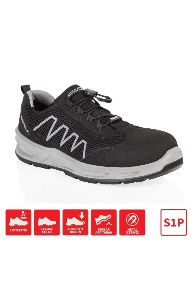 Swolx AIR-X 110 S1P Çelik Burunlu Hafif Nefes Alabilir İş Ayakkabısı